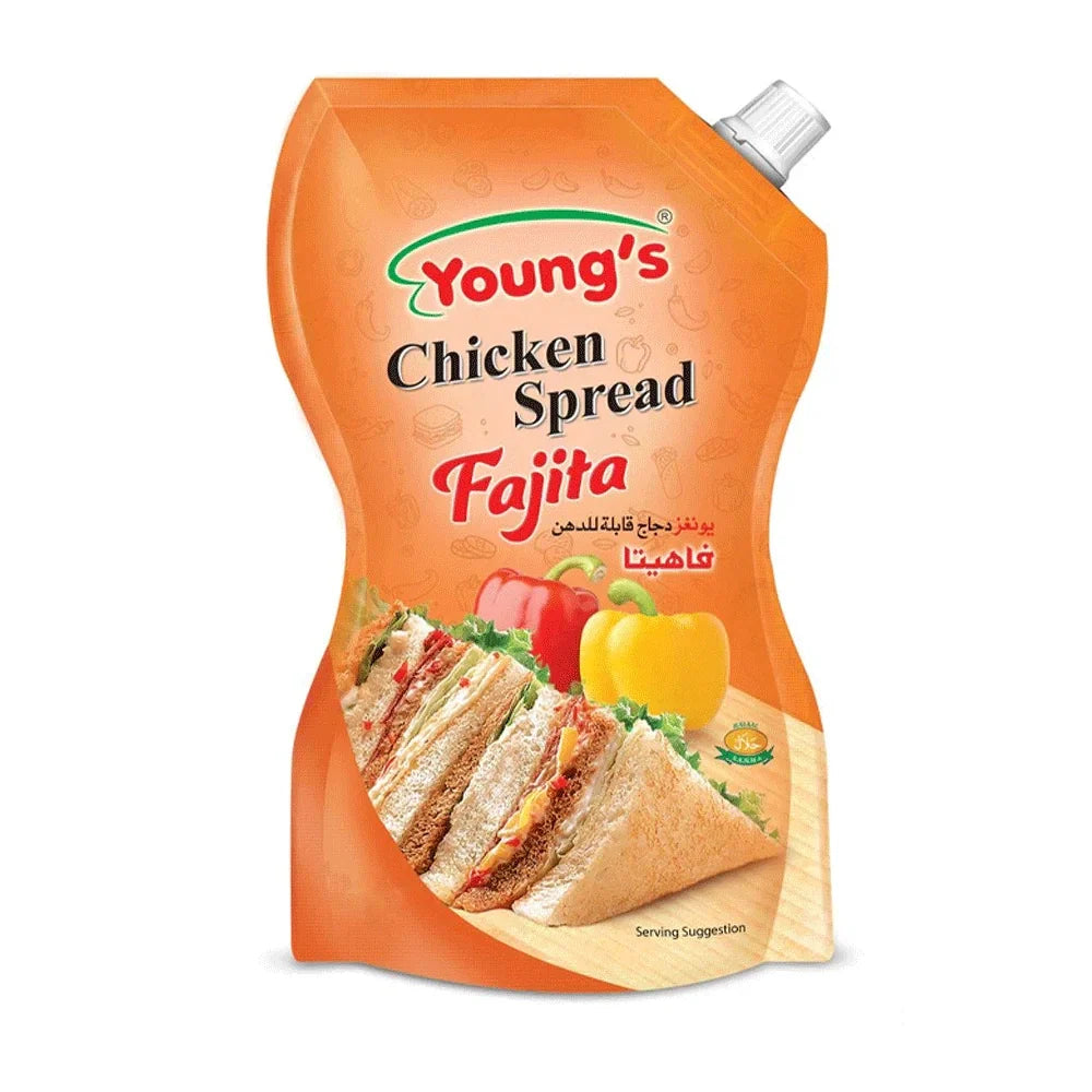 YOUNGS CHICKEN SPREAD FAJITA 200ML